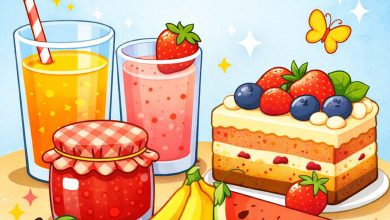 كراسة تلوين الفواكه واستخداماتها