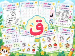 أنشطة حرف القاف