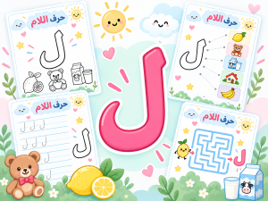 أنشطة حرف اللام