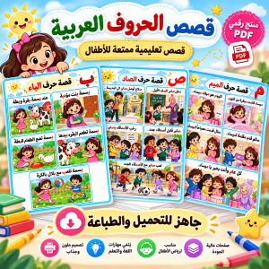 قصص الحروف العربية الممتعة