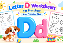 Letter D Worksheets for Preschool