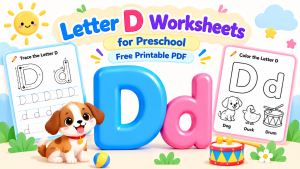 Letter D Worksheets for Preschool